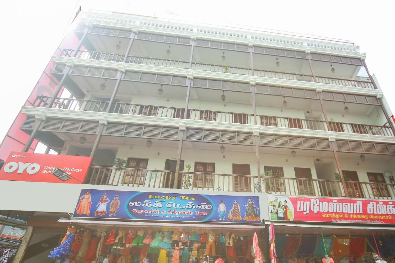 Oyo 23098 Ushama Heritage Guest House Pondicherry Esterno foto
